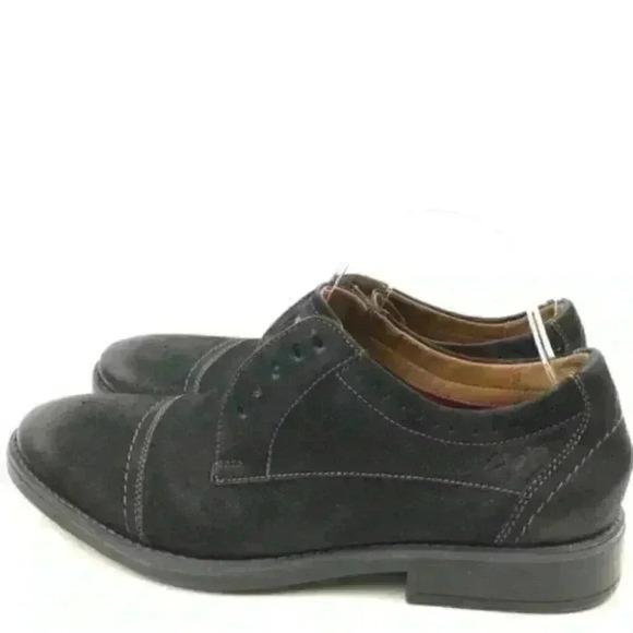 Clarks Collection Oxfords Sz 9 42 Cap Toe Brogue - Picture 4 of 8